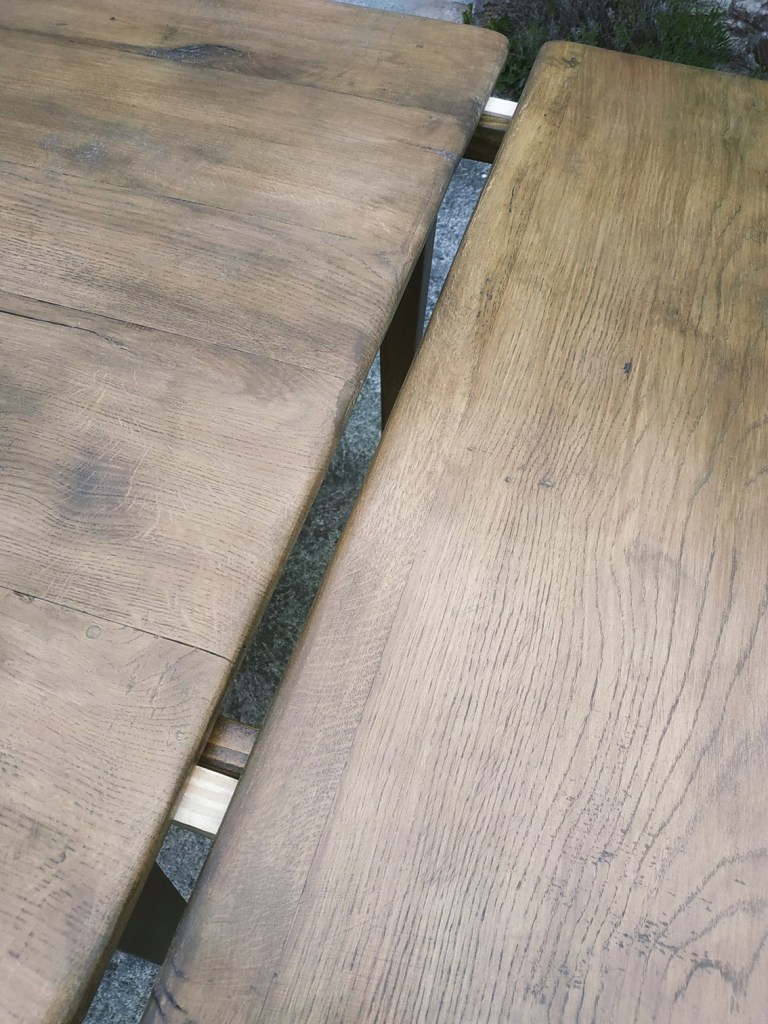 Table de ferme Chêne 220x100cm