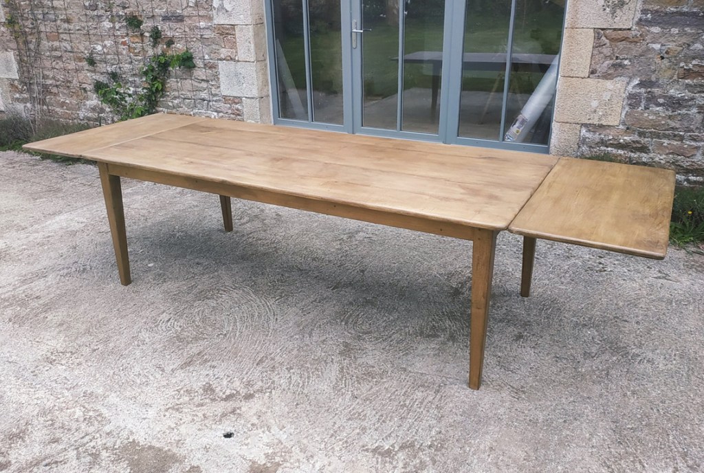 Table de ferme Chêne 220x100cm