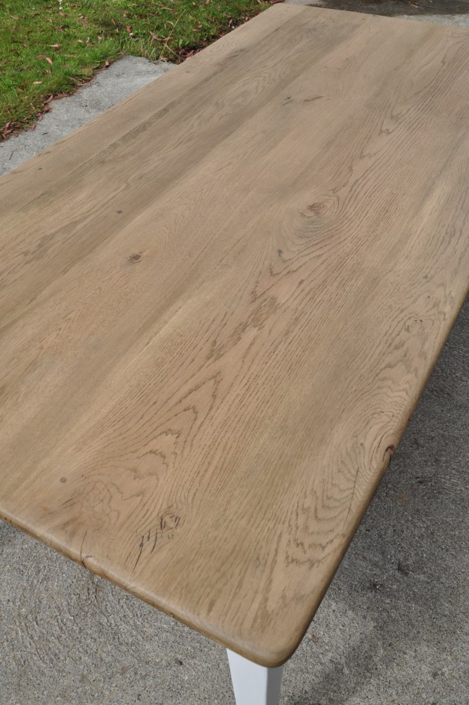 table de ferme chene