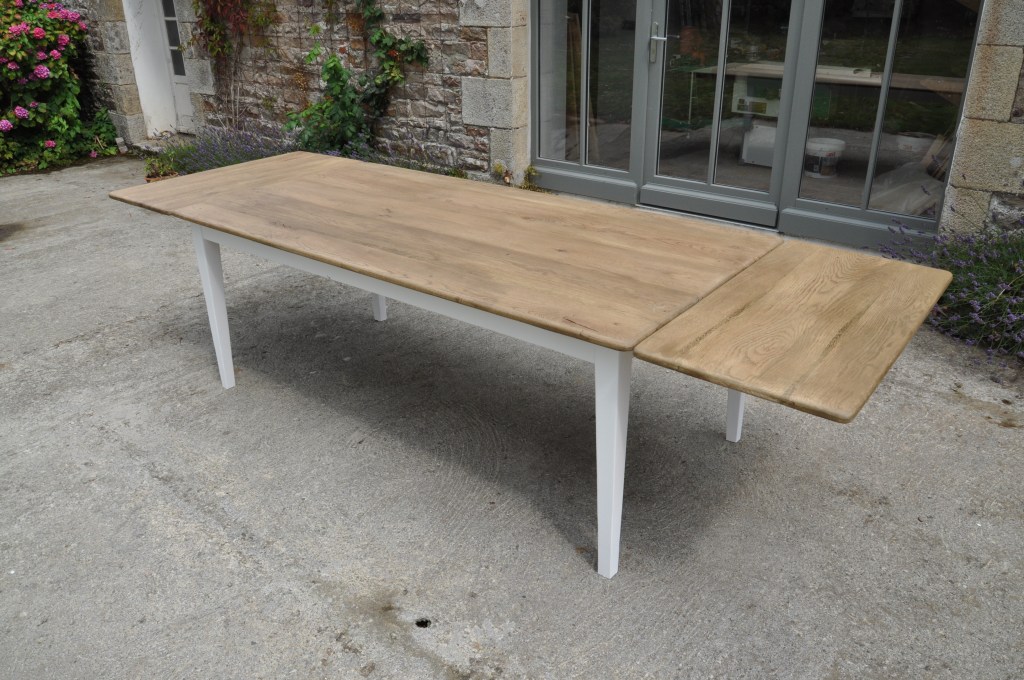table de ferme chene