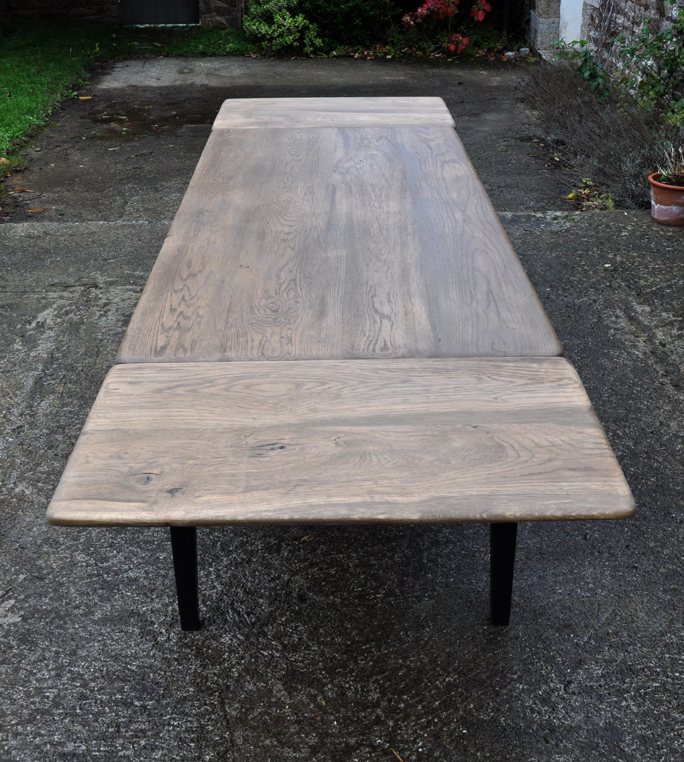 table de ferme chene 