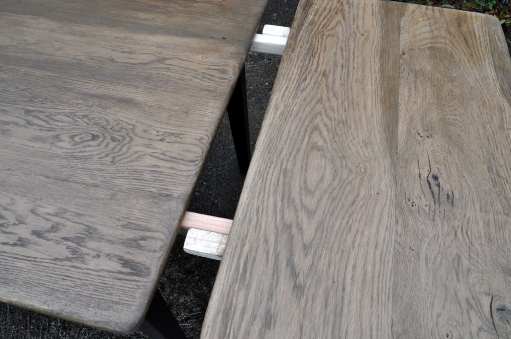 table de ferme chene 