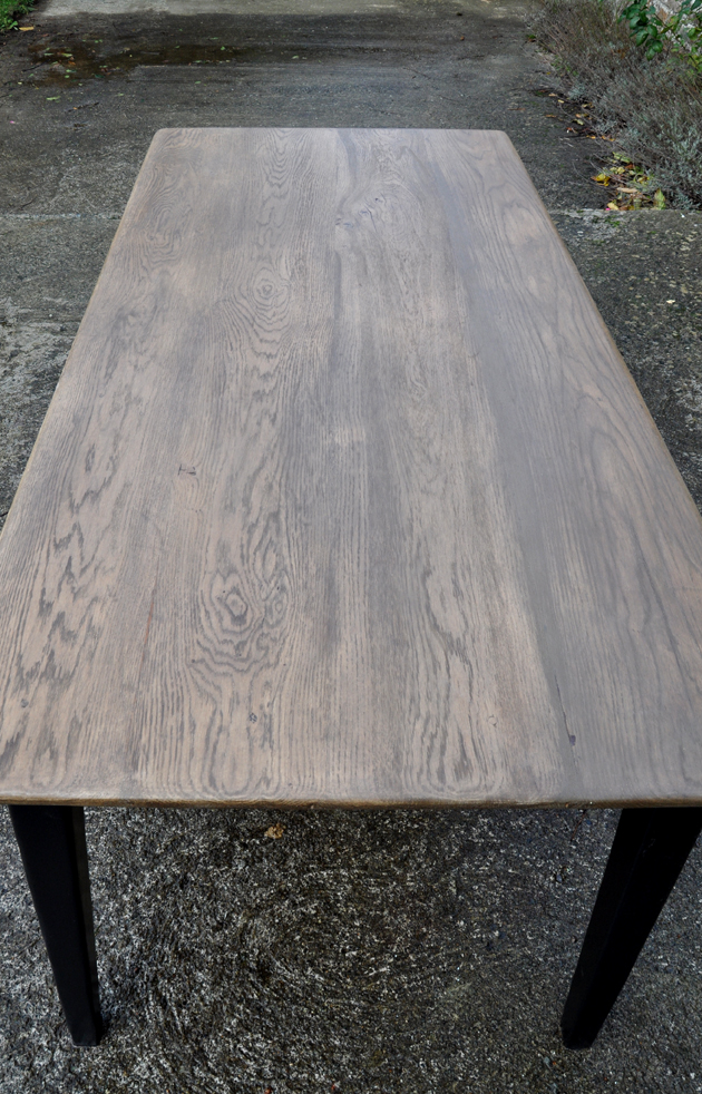 table de ferme chene 