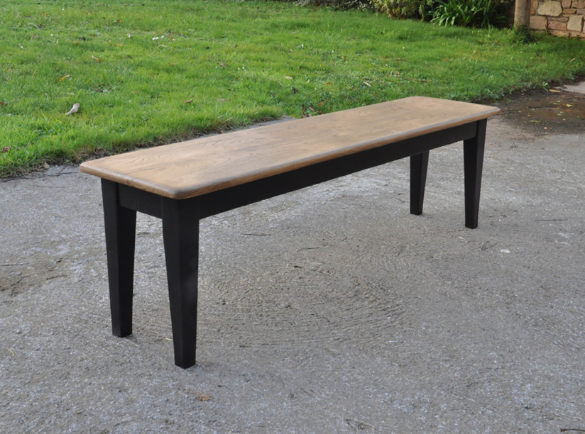 banc de ferme chene