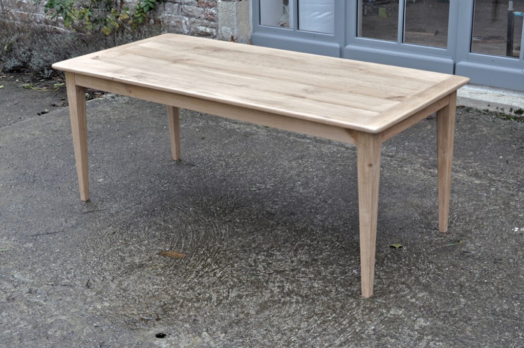table de ferme chene 