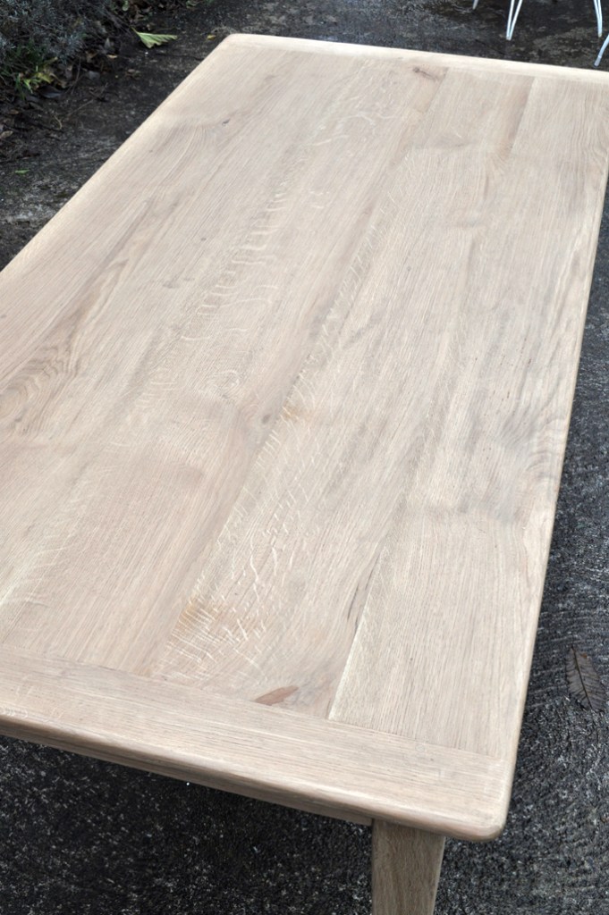 table de ferme chene 