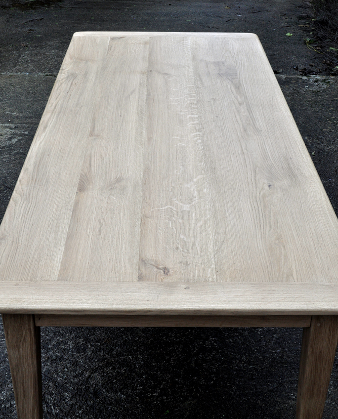 table de ferme chene 