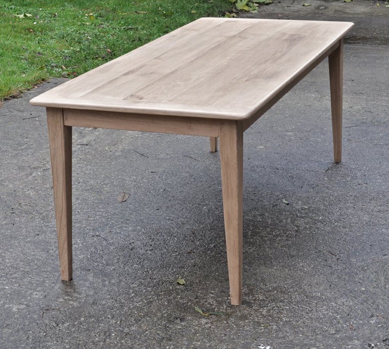 table de ferme chene 