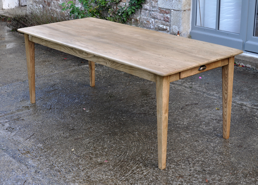 table de ferme chataignier