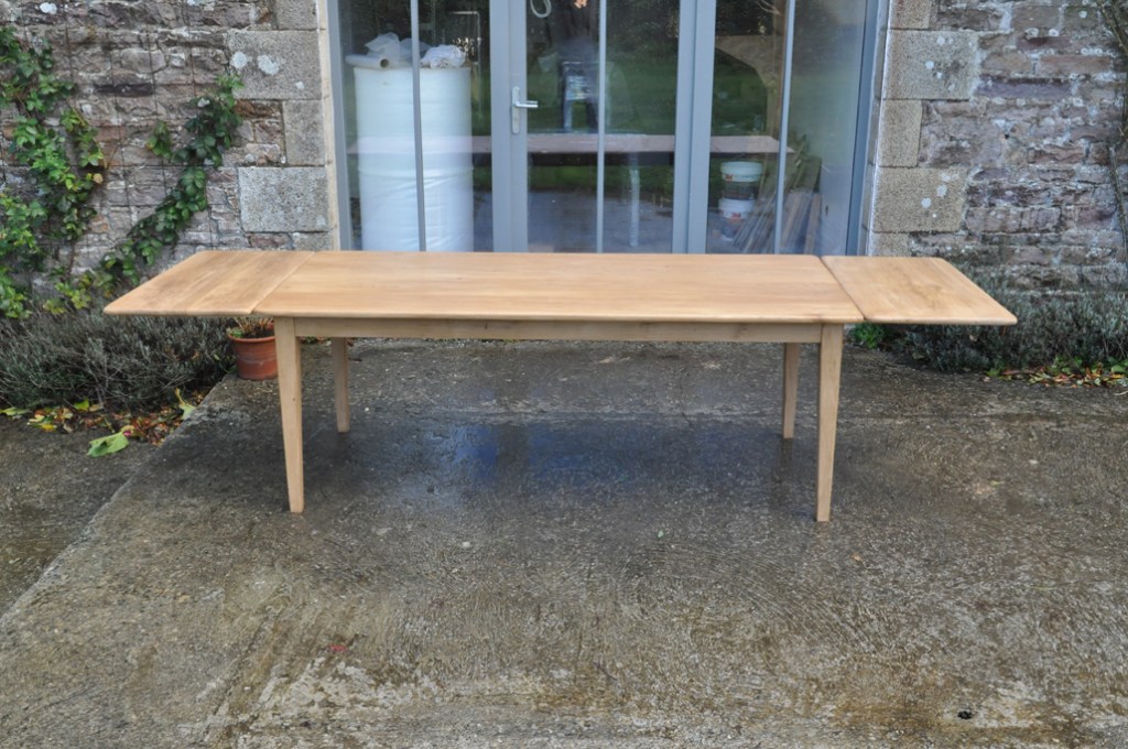 table de ferme en chene