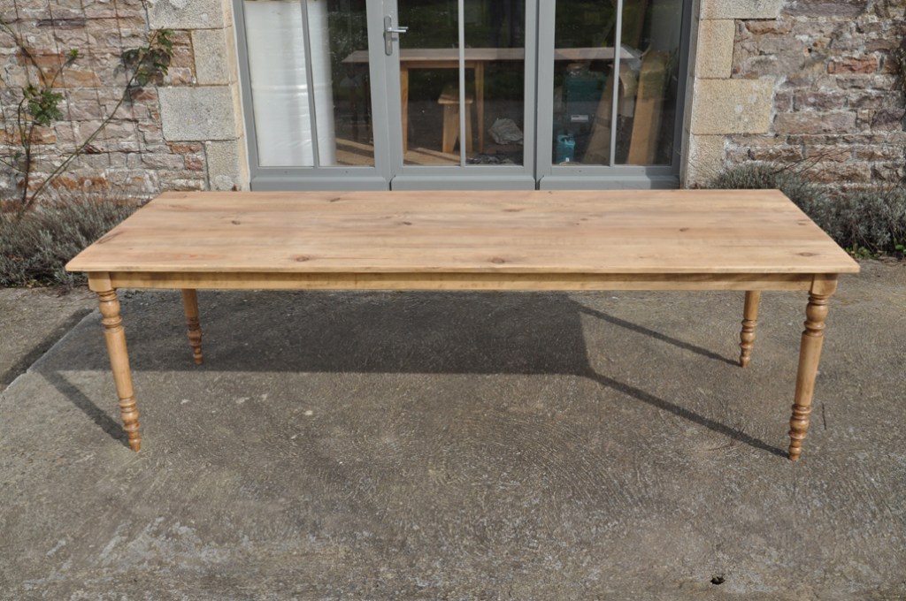 table de ferme en pin