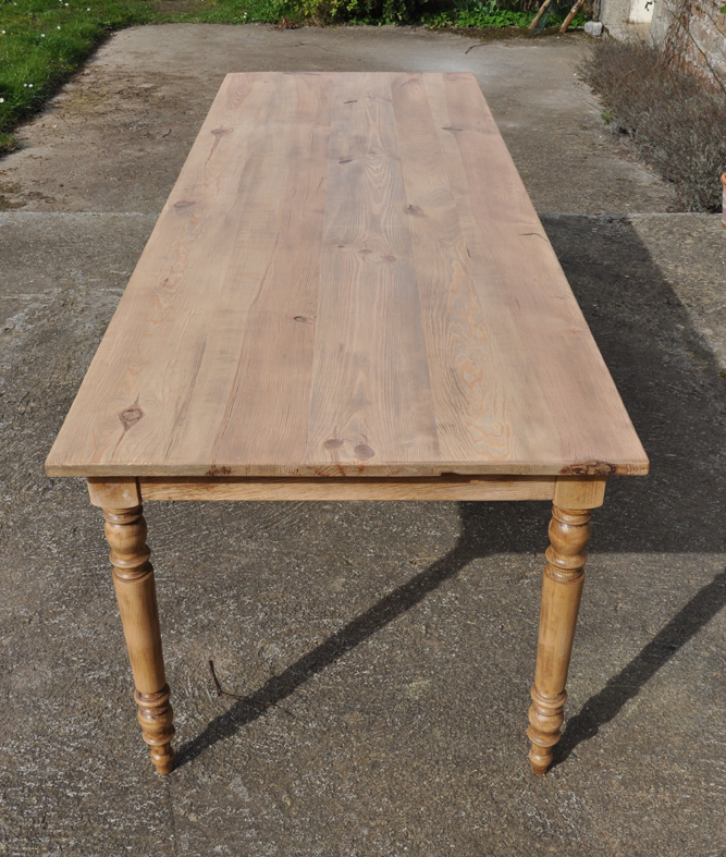 table de ferme en pin