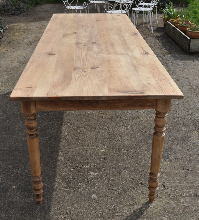 table de ferme en pin