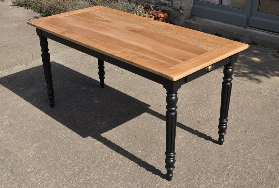 table de ferme merisier