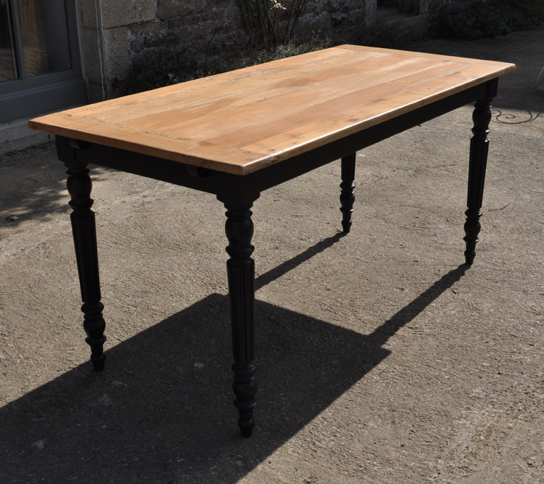 table de ferme merisier