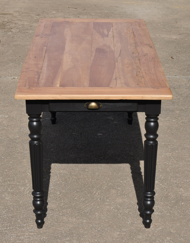 table de ferme merisier
