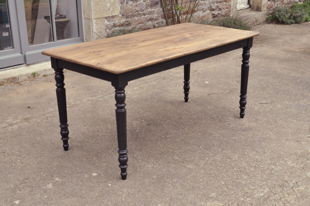 table de ferme en orme