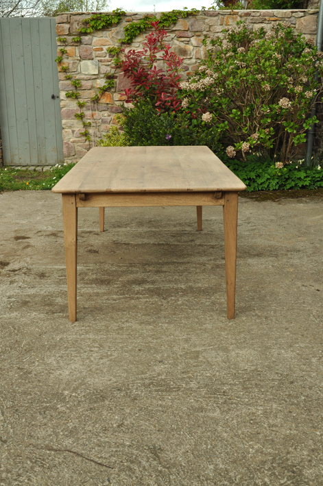 table de ferme chene