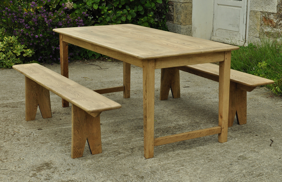 table de ferme 170x85