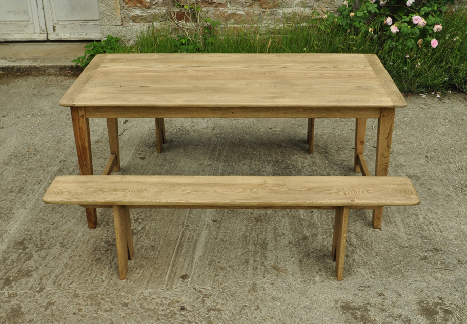 table de ferme 170x85