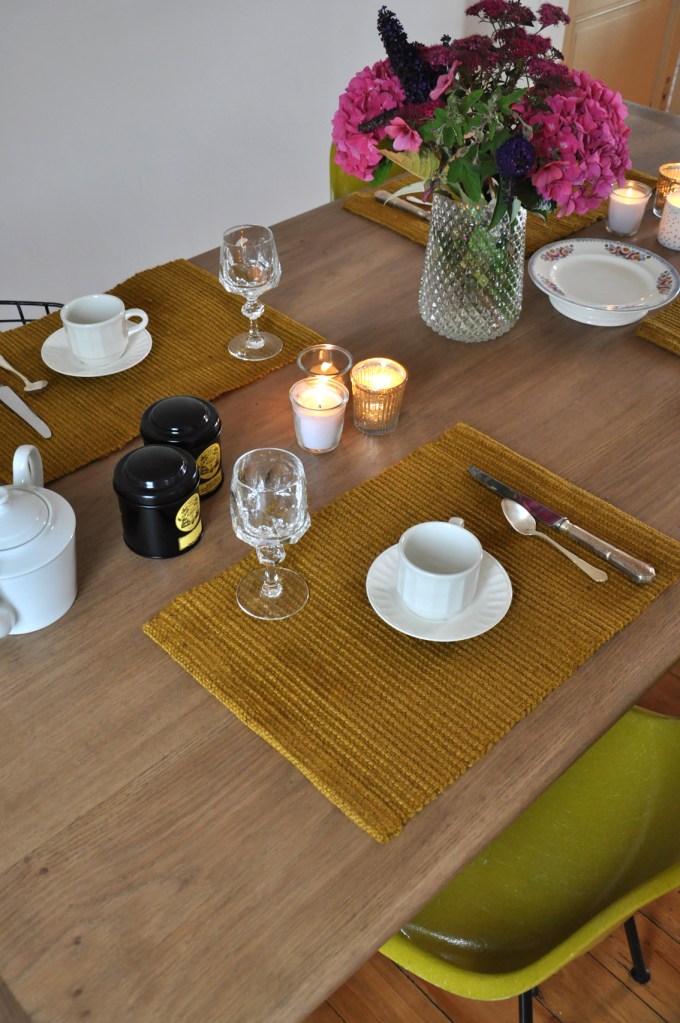 table de ferme en chene 