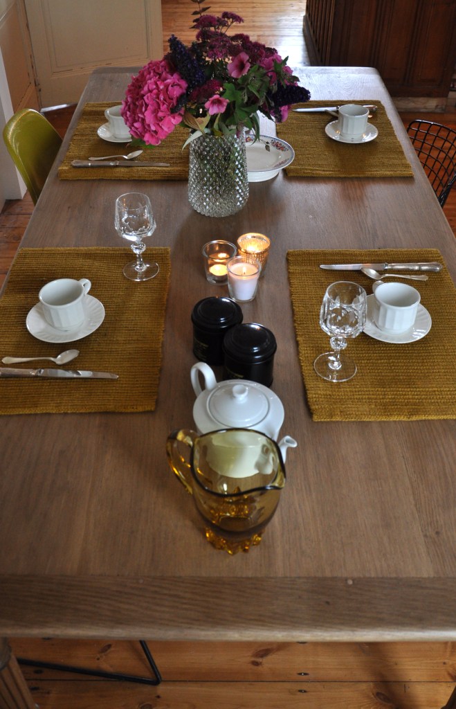 table de ferme en chene 