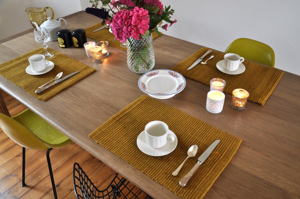 table de ferme en chene 