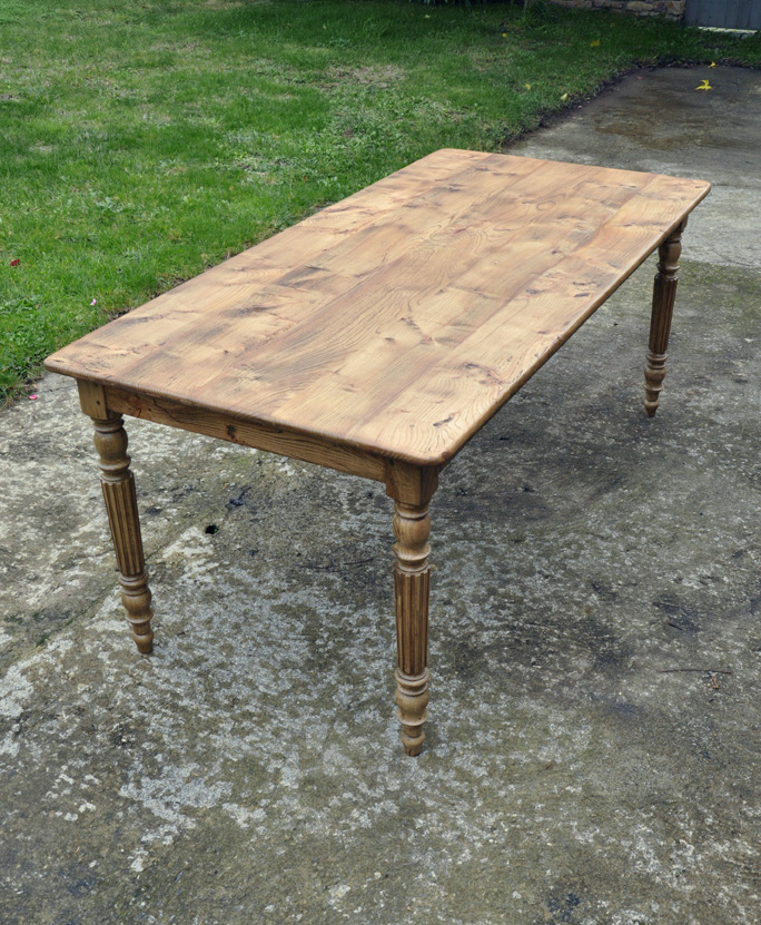 table de ferme orme 180x85