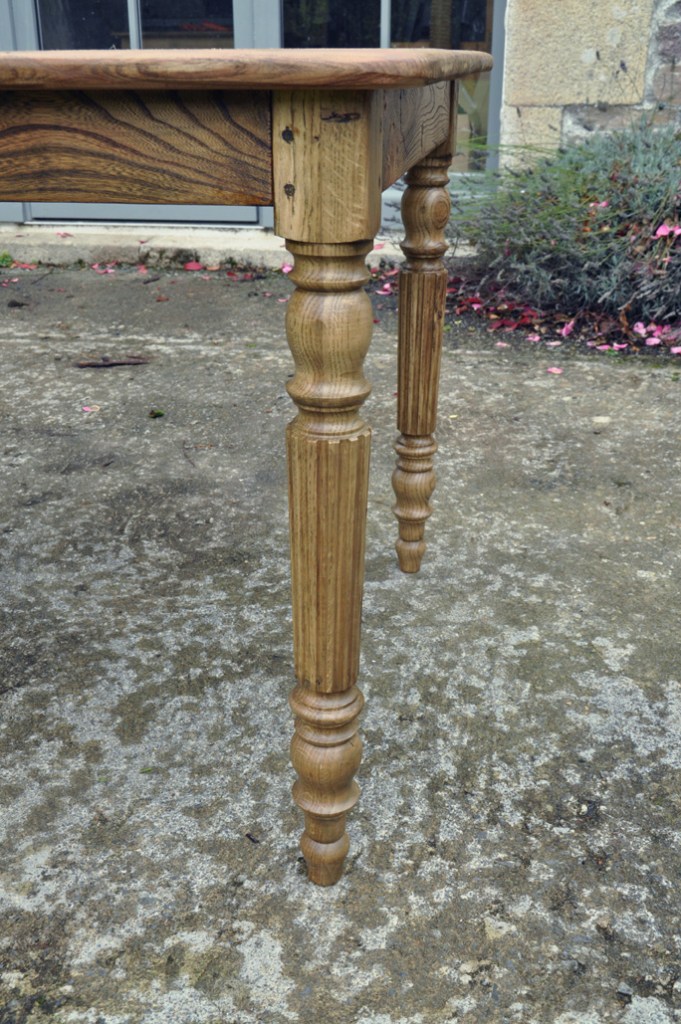 table de ferme orme 180x85