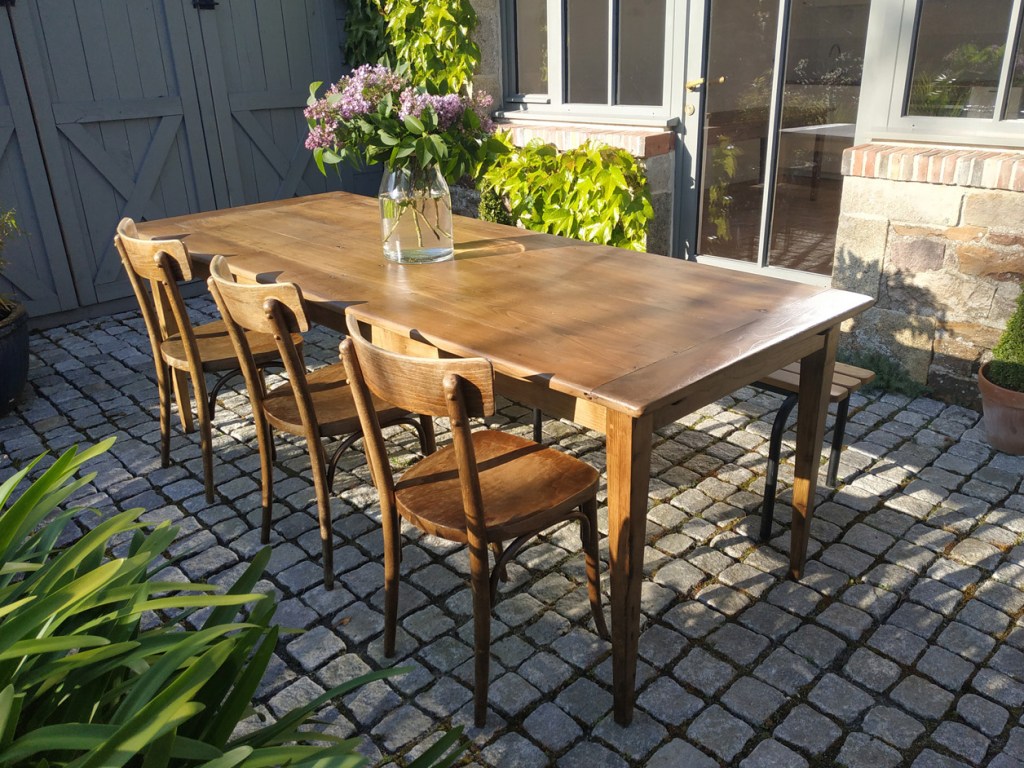 table de ferme sur mesure